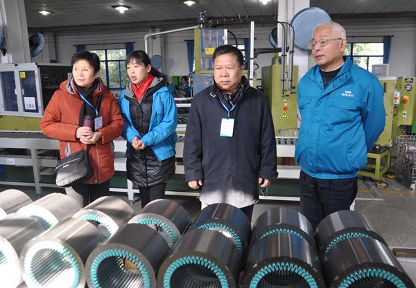 皖(wǎn)南電機:中(zhōng)機質協副(fù)會長來調研 好色先生视频污電機:中機質協(xié)副會長來調研