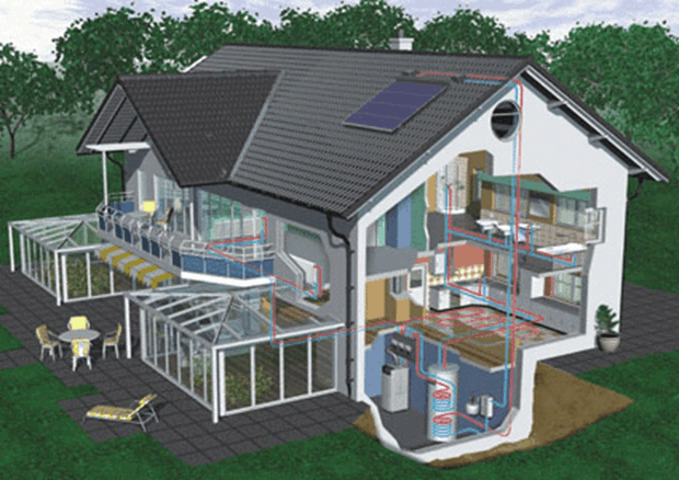 地源熱泵(bèng)係(xì)統 地源熱泵係(xì)統