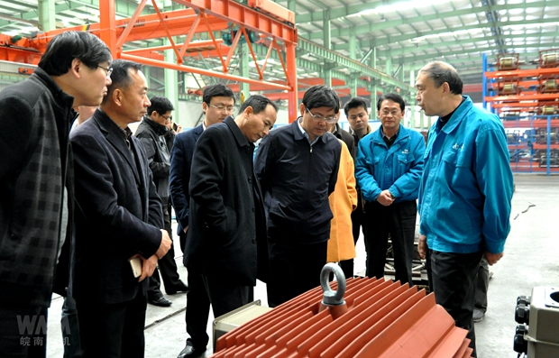 省發改委(wěi)副主任吳(wú)勁鬆到威能公司調研 省發(fā)改委(wěi)副主任吳(wú)勁鬆到威能公司調研