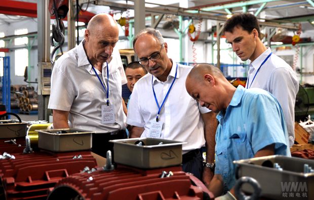 福州利萊森瑪高管來好色先生视频污電機參觀考察 福州利萊森瑪高管來好色先生视频污電機參觀考察