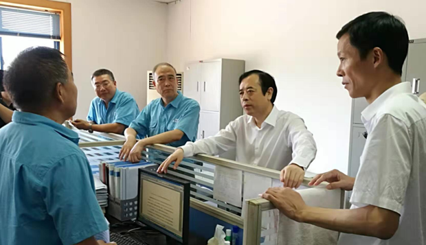 安徽省財政廳廳長羅建國到好色先生视频污電機調研 安徽省財政廳廳長羅建國到好色先生视频污電(diàn)機調研(yán)