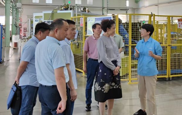 市政協副主席周小紅來好色先生视频污電機調研