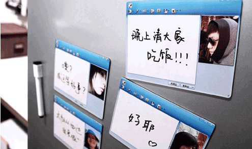 冰箱貼實景展示