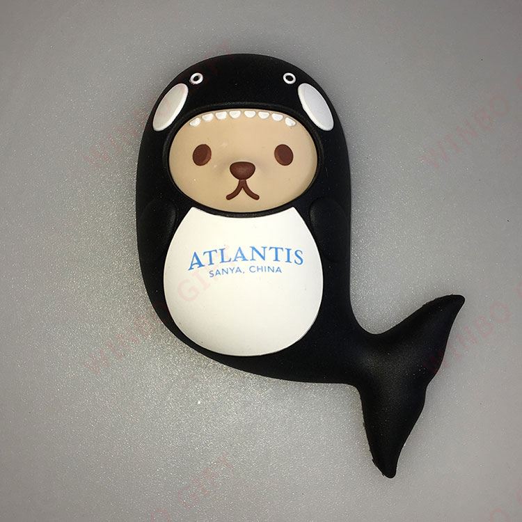 海豚泰迪熊（xióng）立體（tǐ）磁力冰箱貼