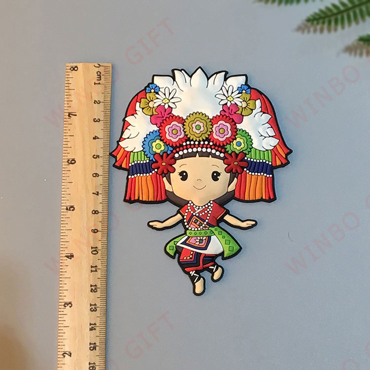 3D立體人物（wù）冰箱貼