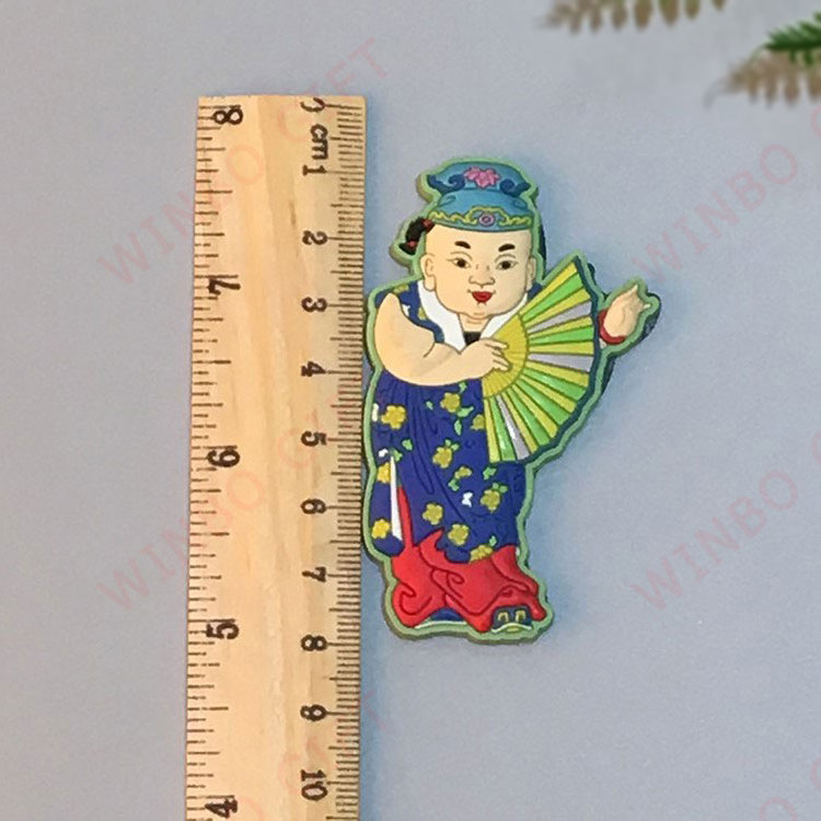 3D立體人物冰箱貼