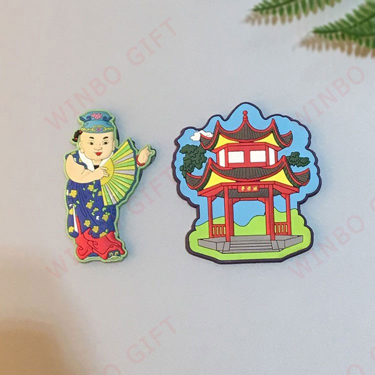 3D立體人物冰箱貼